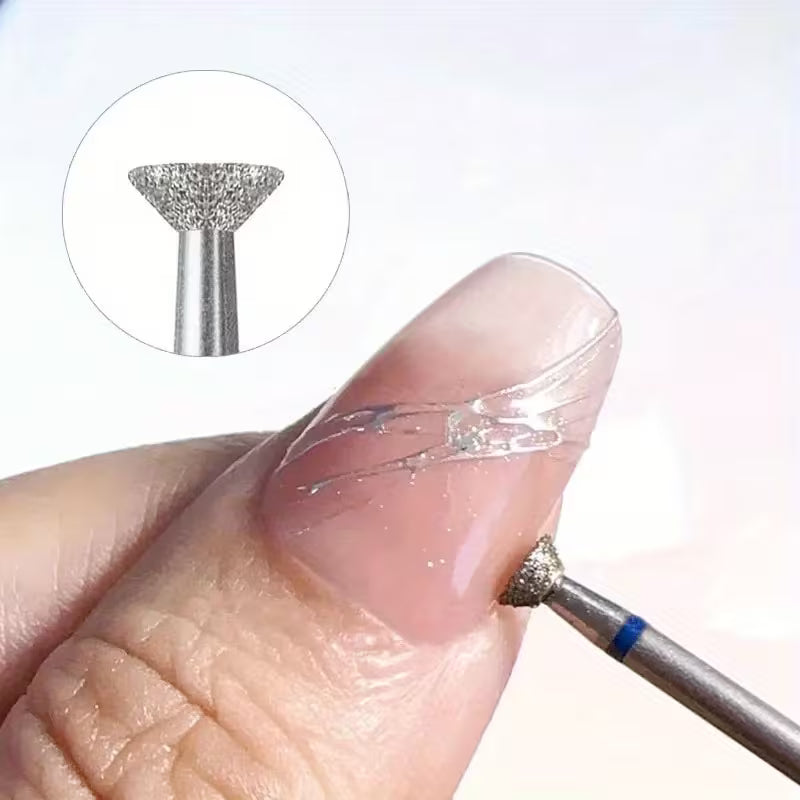 Deflooder Nail Drill Bit – Medium Grit (Blue)