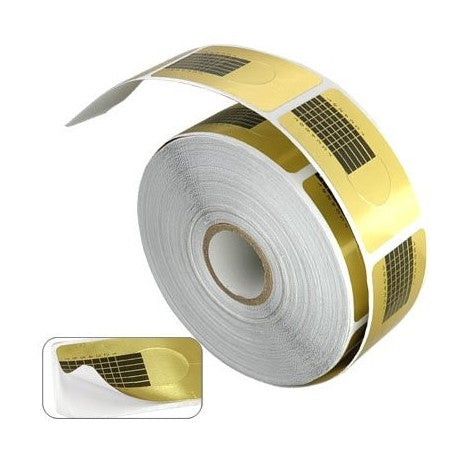 Gold Nail Forms Square 500pc roll