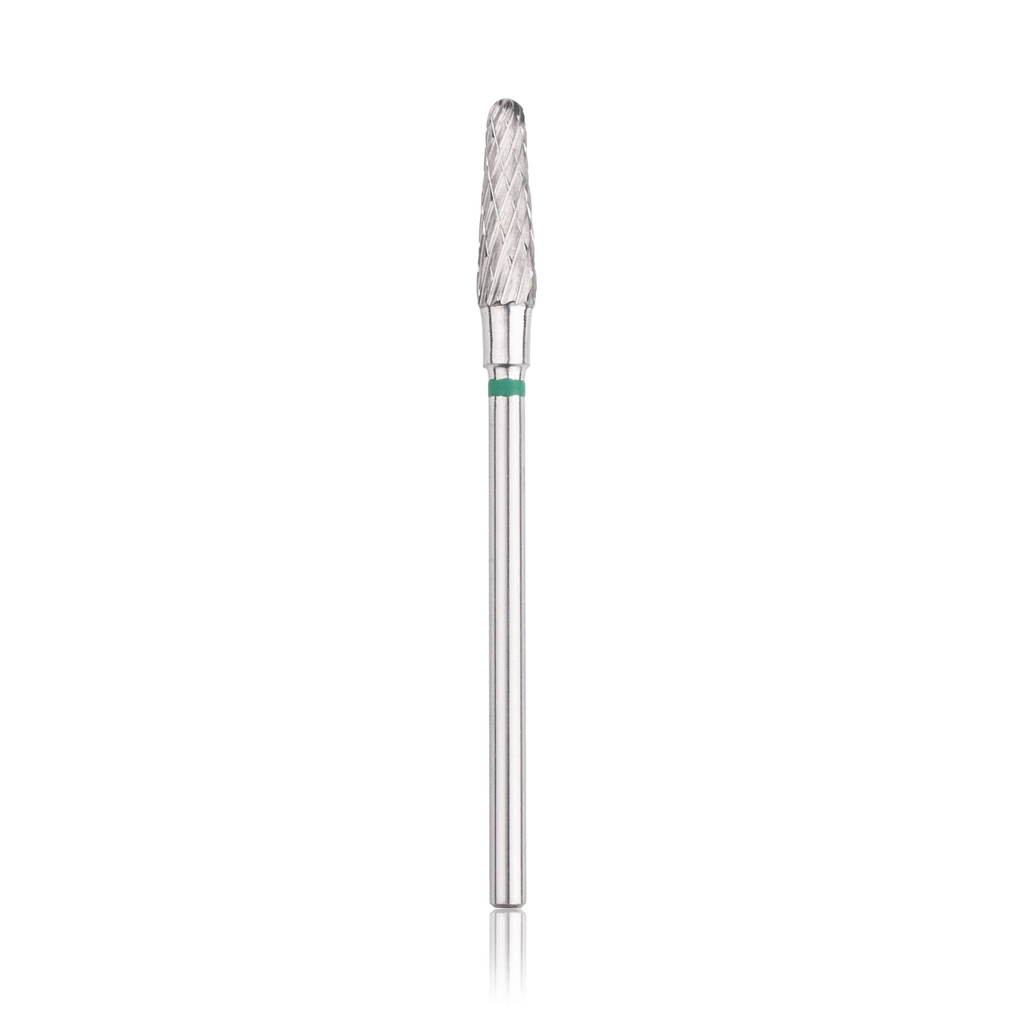 Tungsten carbide bur "cone" green - L-13.0 mm, 04.0 mm - 640219 #37