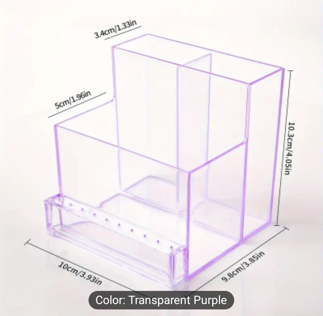 Portable E-File/Bit Acrylic Storage display (empty)