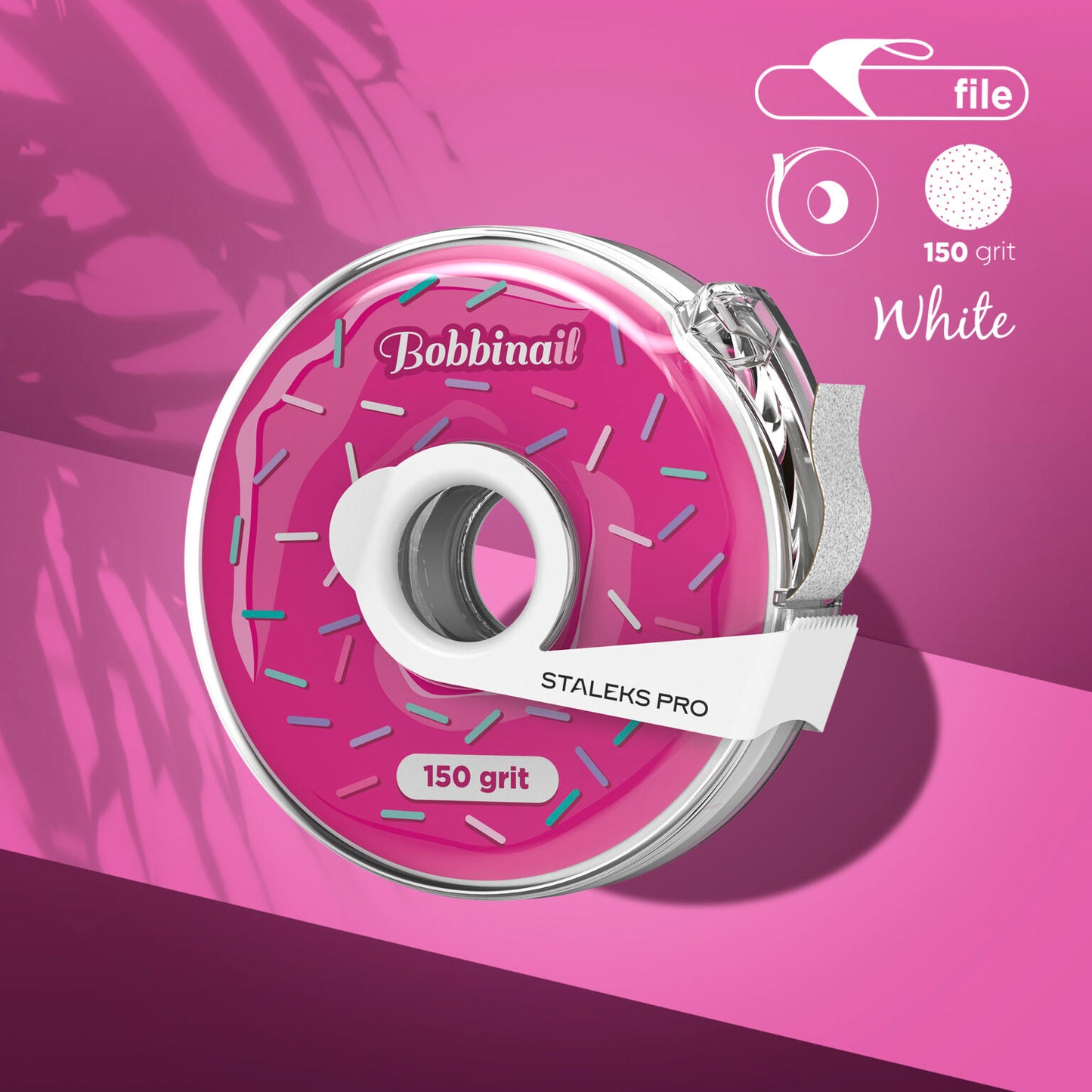 Disposable White Abrasive Tape – EXPERT Series (7m) in Plastic Case