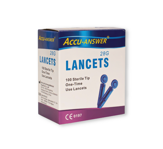 Accu Answer Lancets 28G 100pcs/box