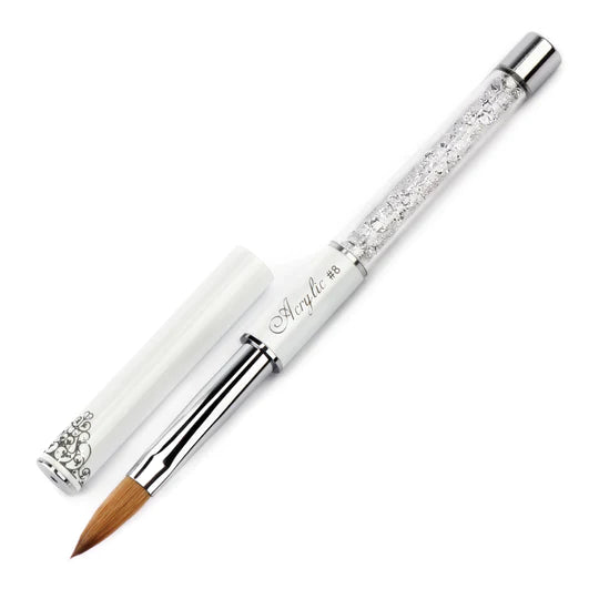 PREMIUM CRYSTAL #8 KOLINSKY ACRYLIC BRUSH