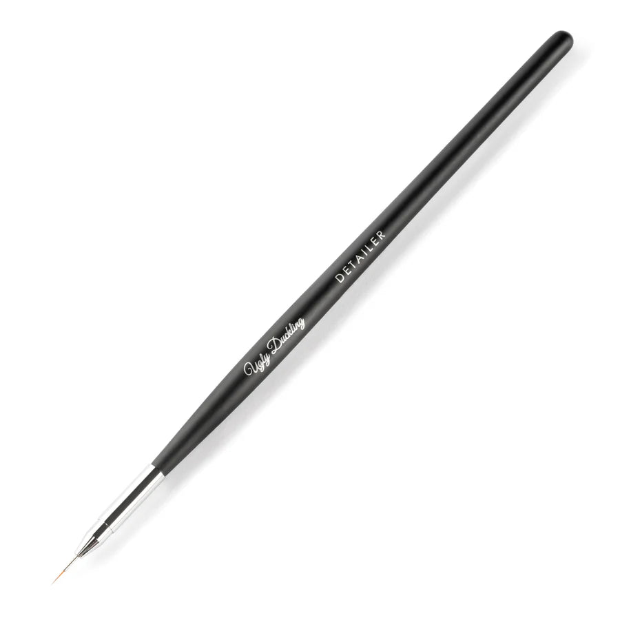 DETAILER I BRUSH - MATTE BLACK WOOD HANDLE
