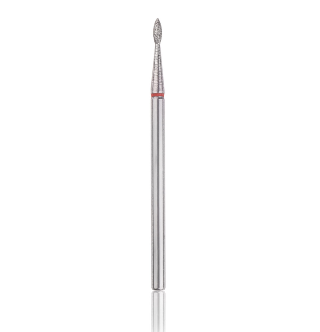 Diamond bur "drop" red - various sizes