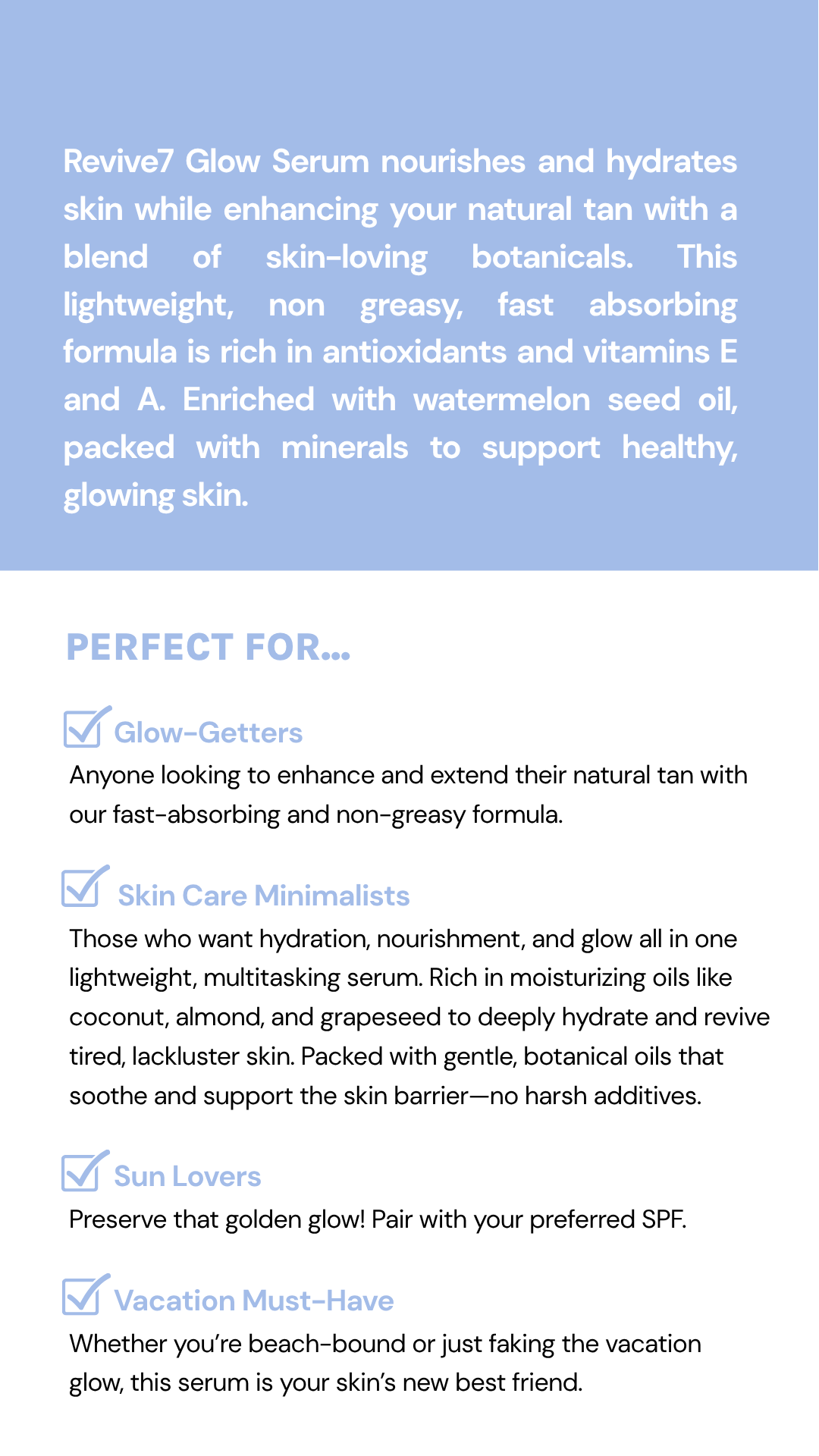 Revive7 LIMITED EDITION Glow Body Serum 100 ml