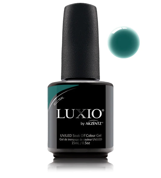 Jelli Teal Luxio® Gel Colour (Super Sheer)