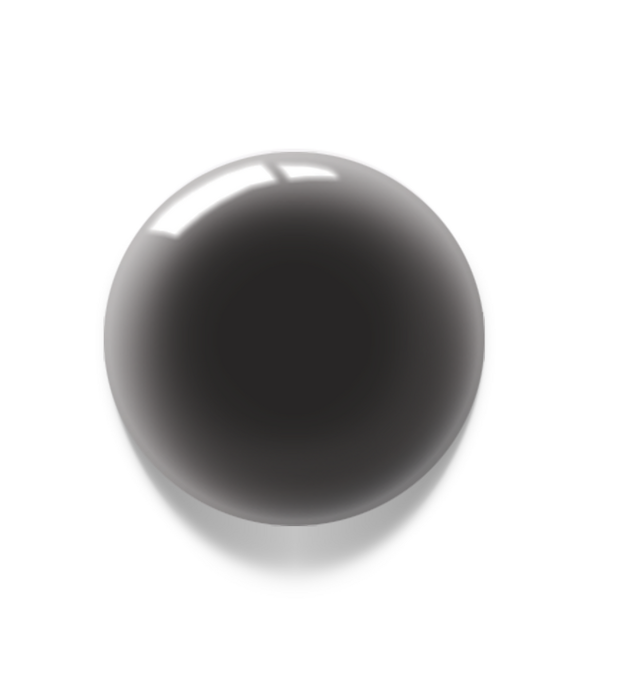 Jelli Black Luxio Gel Colour swatch