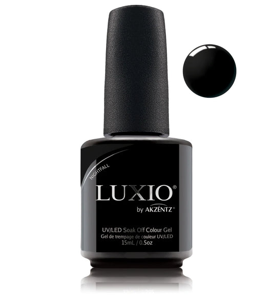Nightfall Luxio® Gel Colour (black)