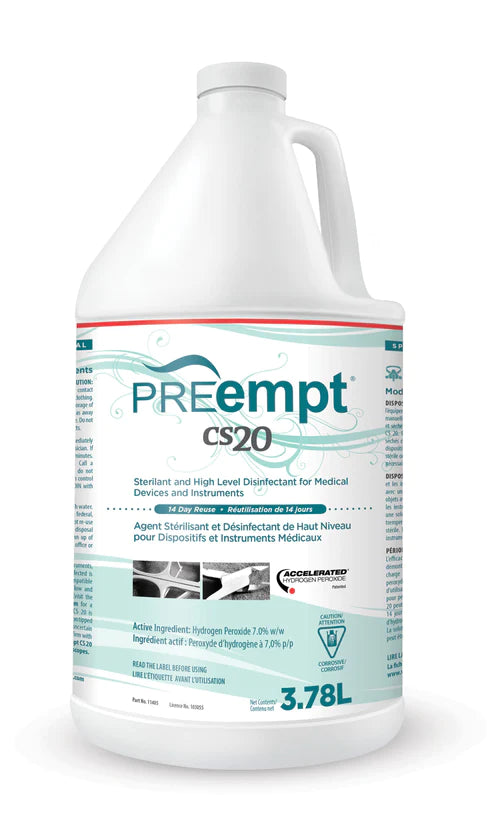 PREempt™  CS20 -Tool & Implement Sterilant