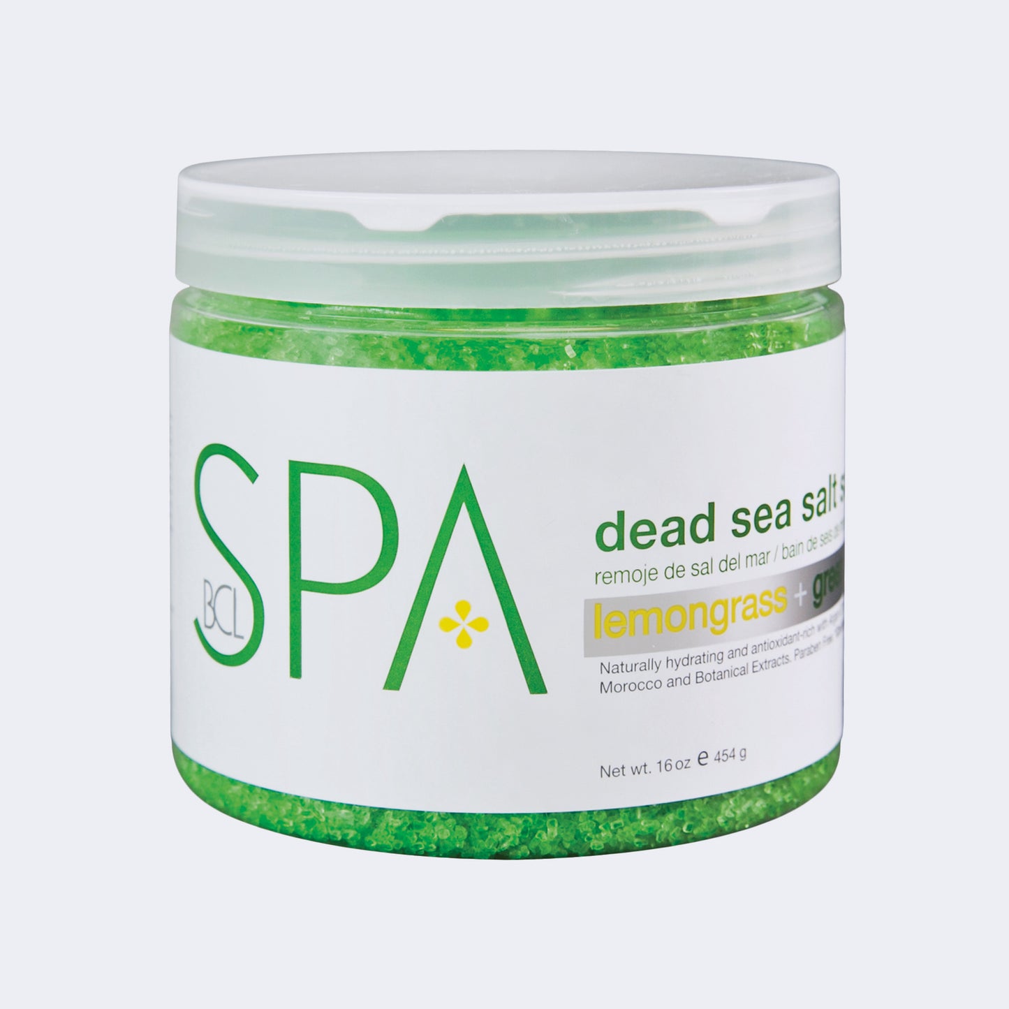 LEMONGRASS & GREEN TEA DEAD SEA SALT SOAK ( PURIFYING & ANTIOXIDANT-RICH )