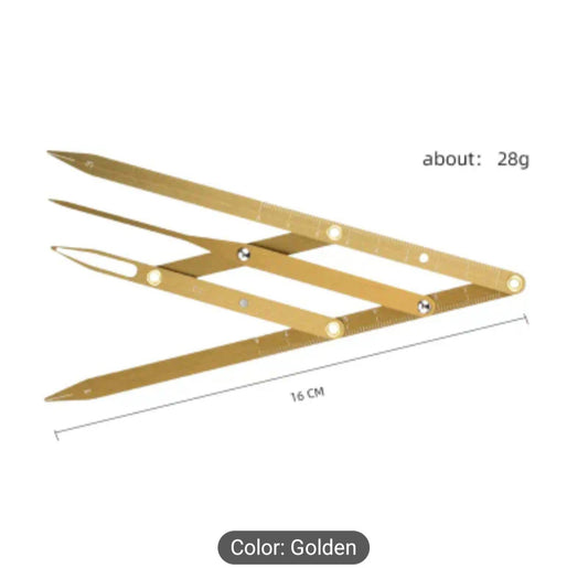 Golden Ratio Eyebrow Ruler