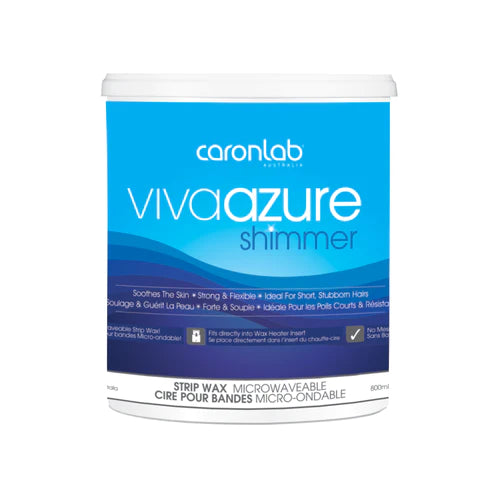 Viva Azure Shimmer Strip Wax