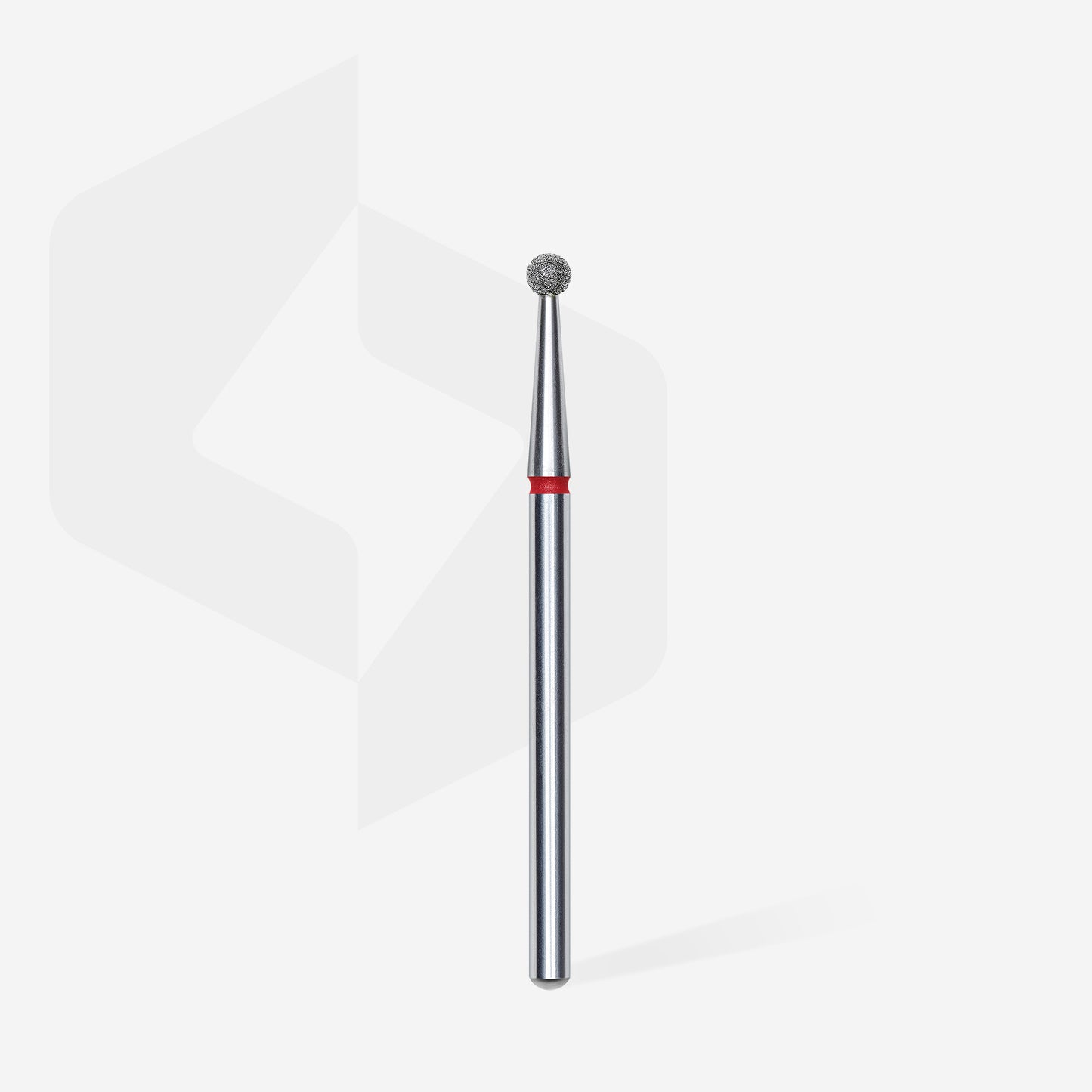 Staleks Diamond nail drill bit ball red EXPERT head diameter 2,5 mm