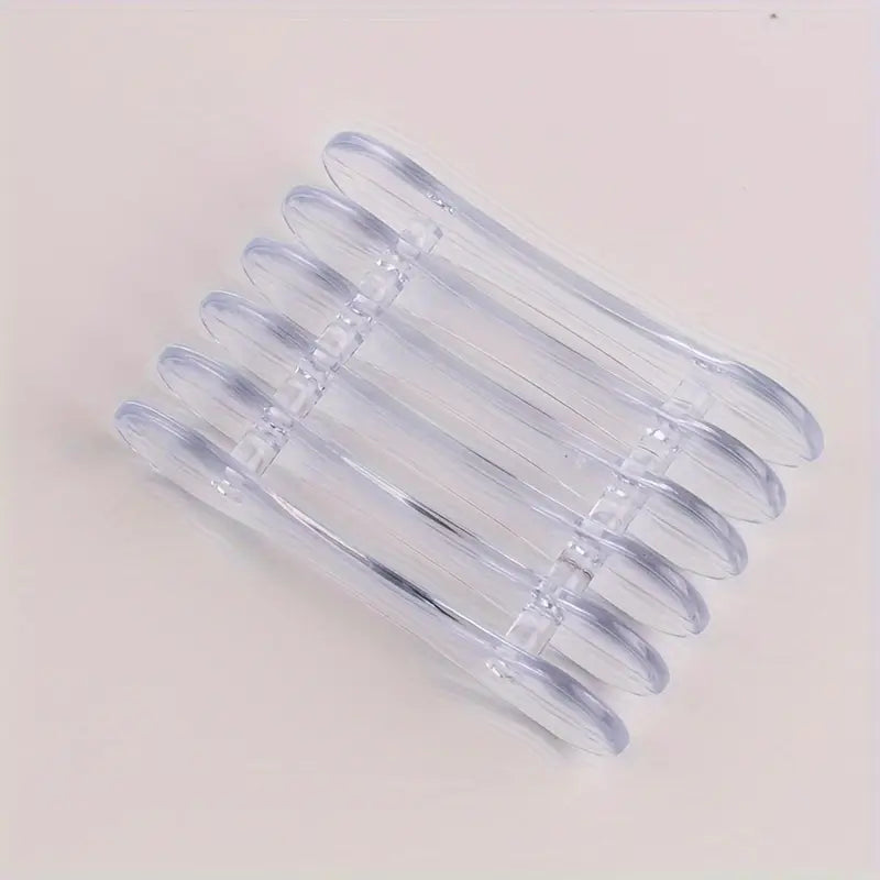 Crystal Nail Brush Holder: 5-Slot (clear)