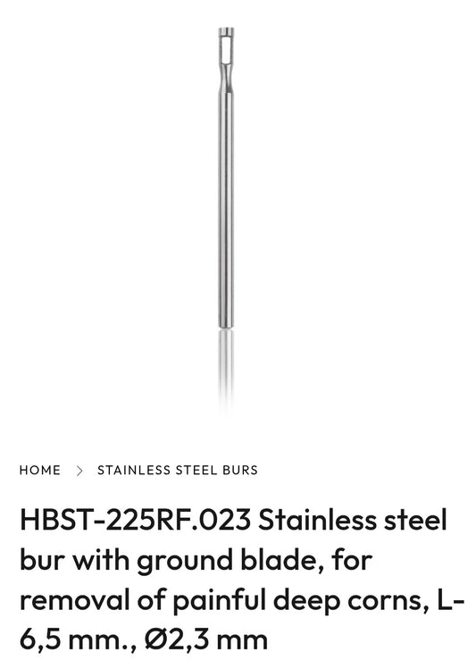 Stainless Steel Bur with Ground Blade – #9 640561