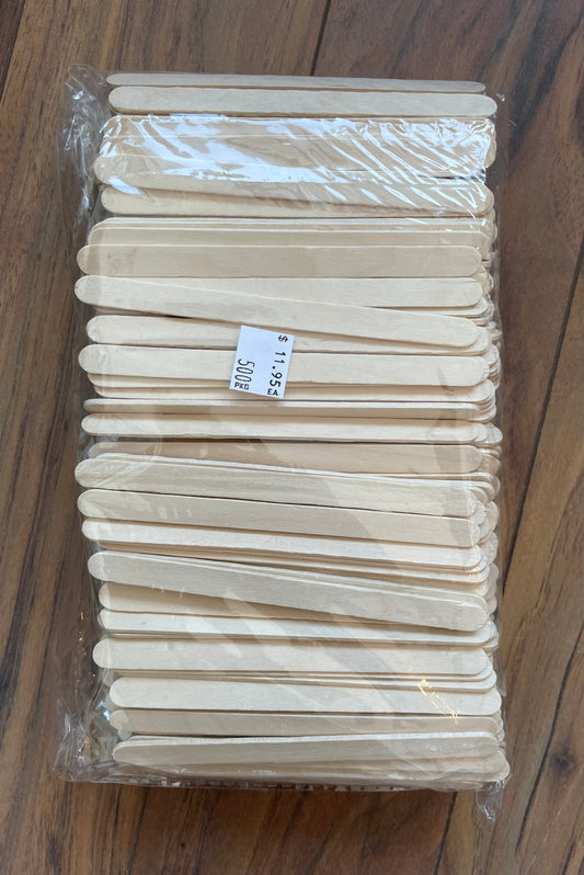 Straight Wood Applicators -  500pcs/bag