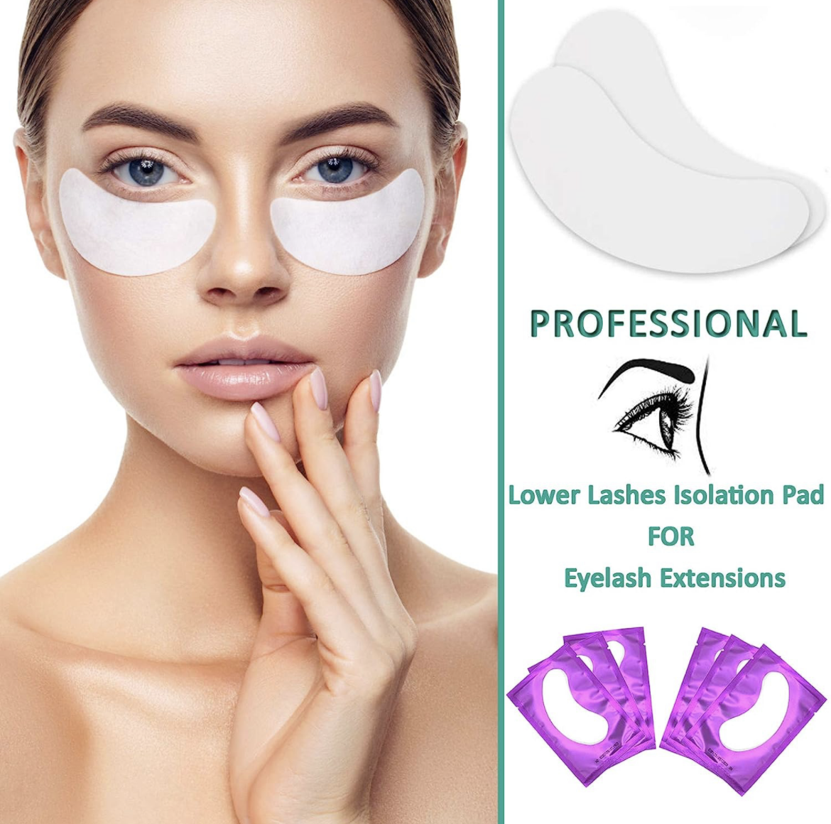 Eyelash Extension Pads - Lint Free Gel Pads